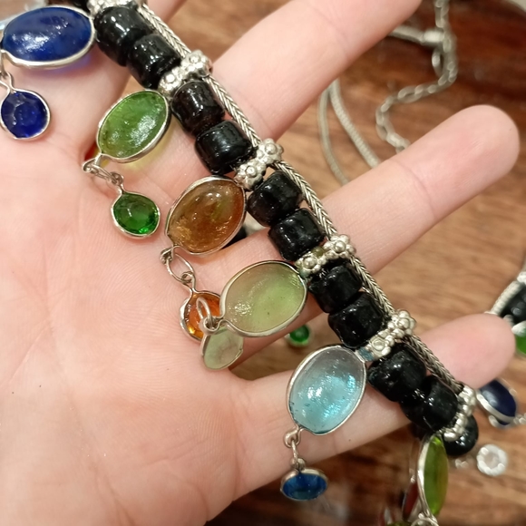 ♥️ Glass Beads Waist Belt - Picture 5 of 12